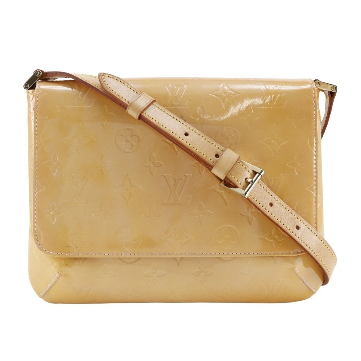 Thompson patent leather handbag