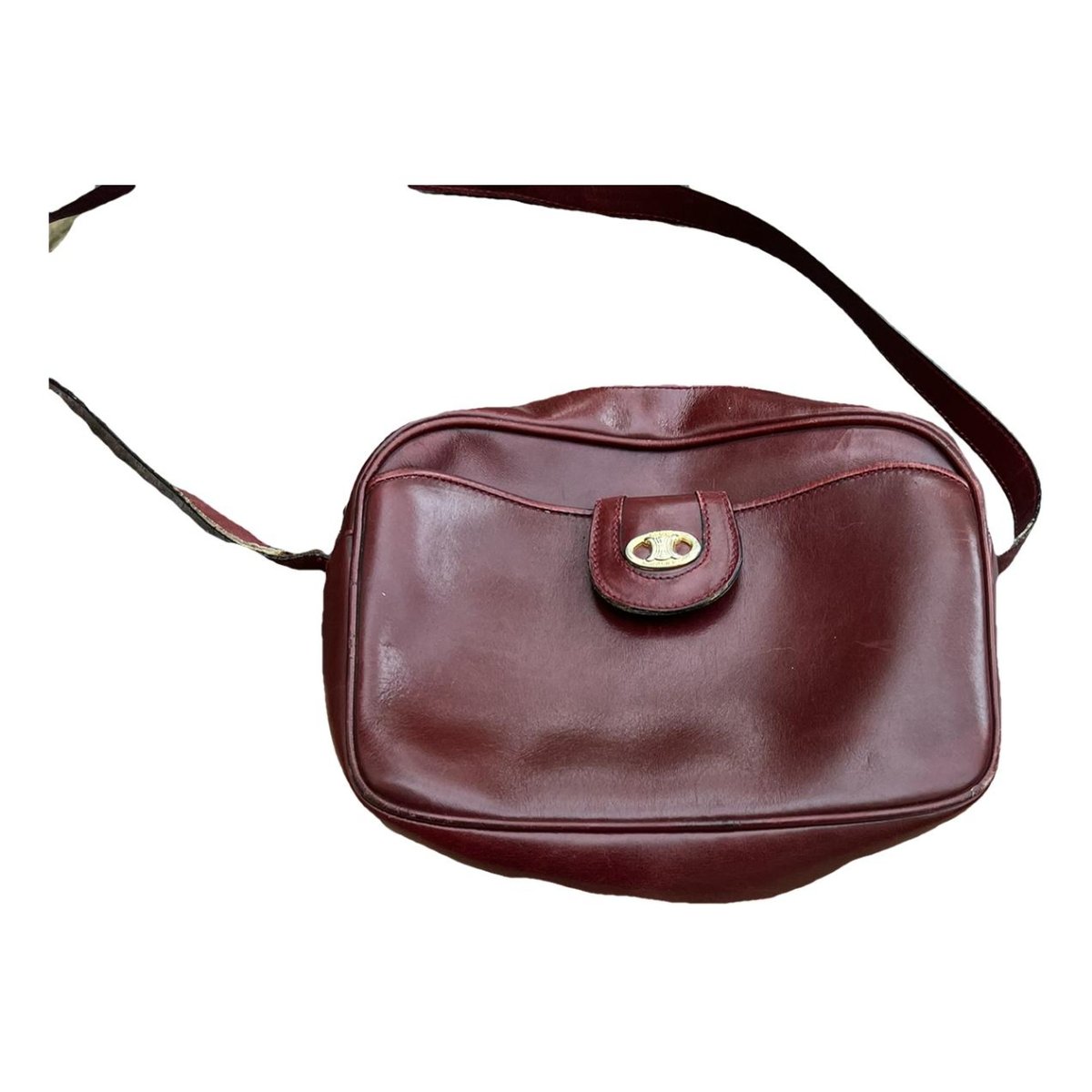 Triomphe Maillon Chain leather crossbody bag