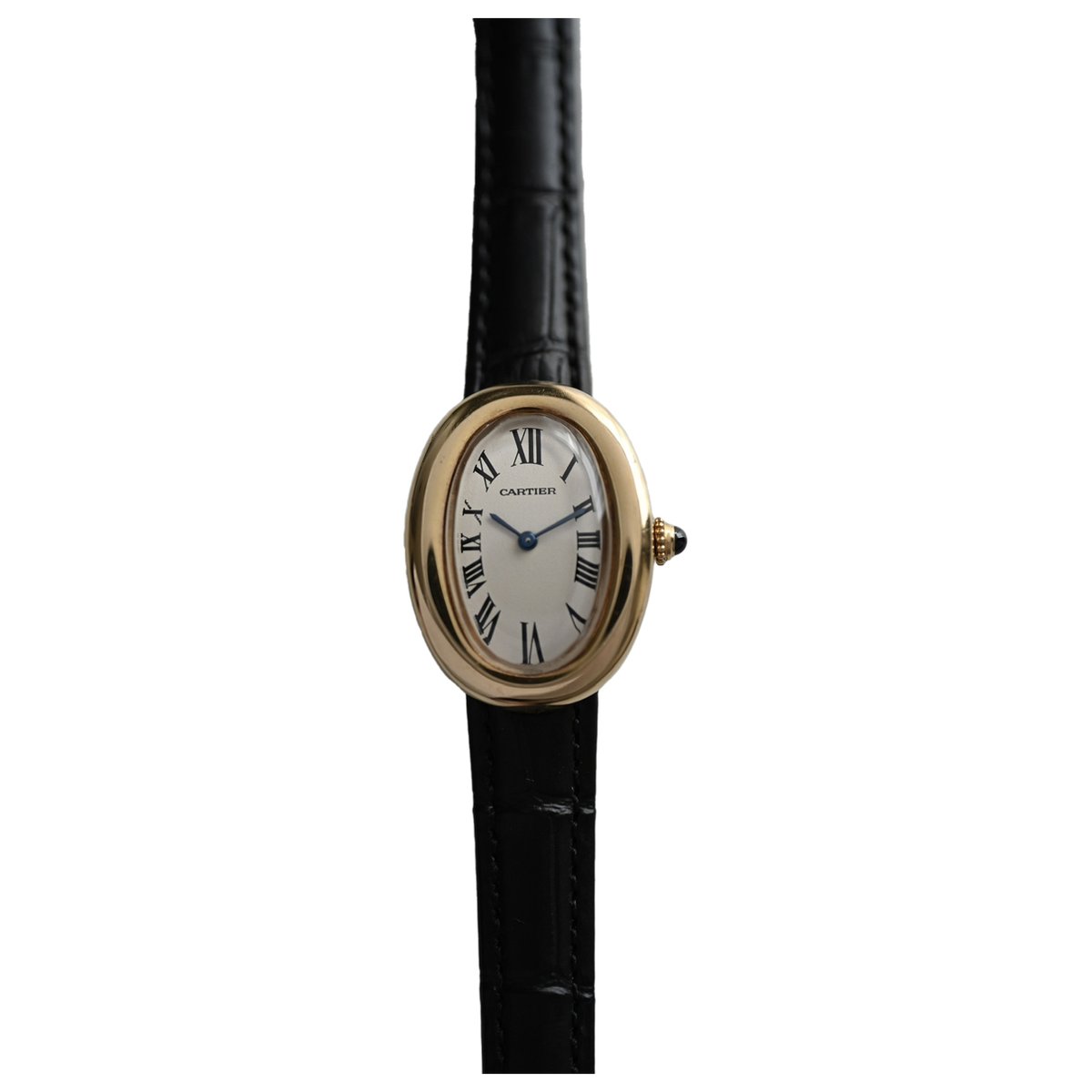 Baignoire yellow gold watch