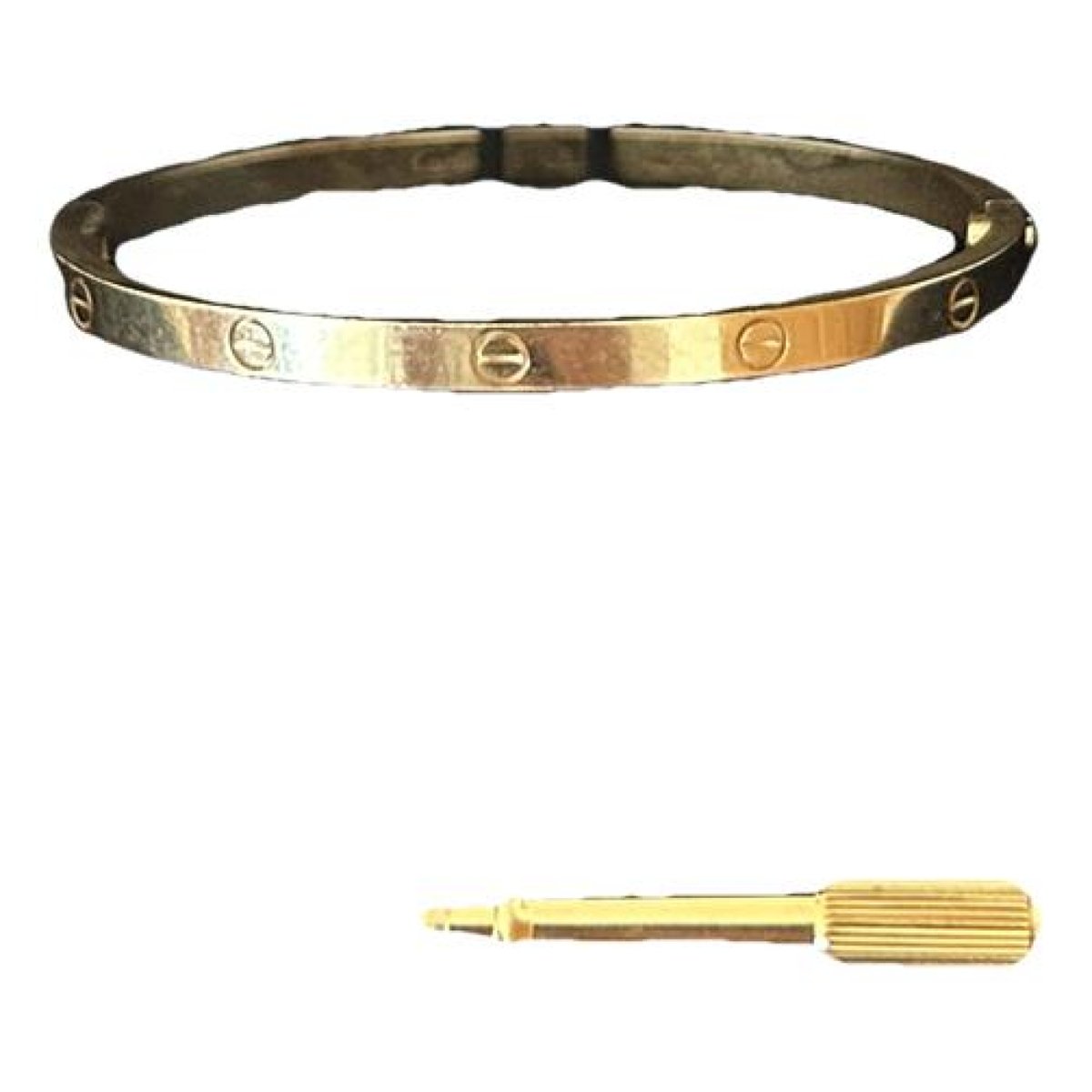 Love PM yellow gold bracelet