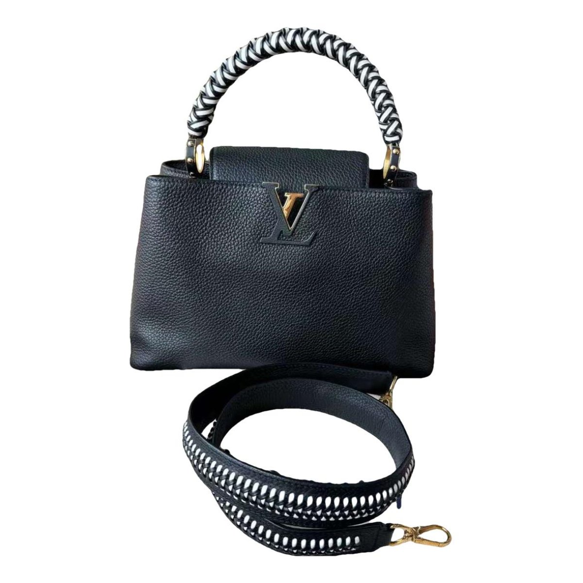 Capucines leather handbag