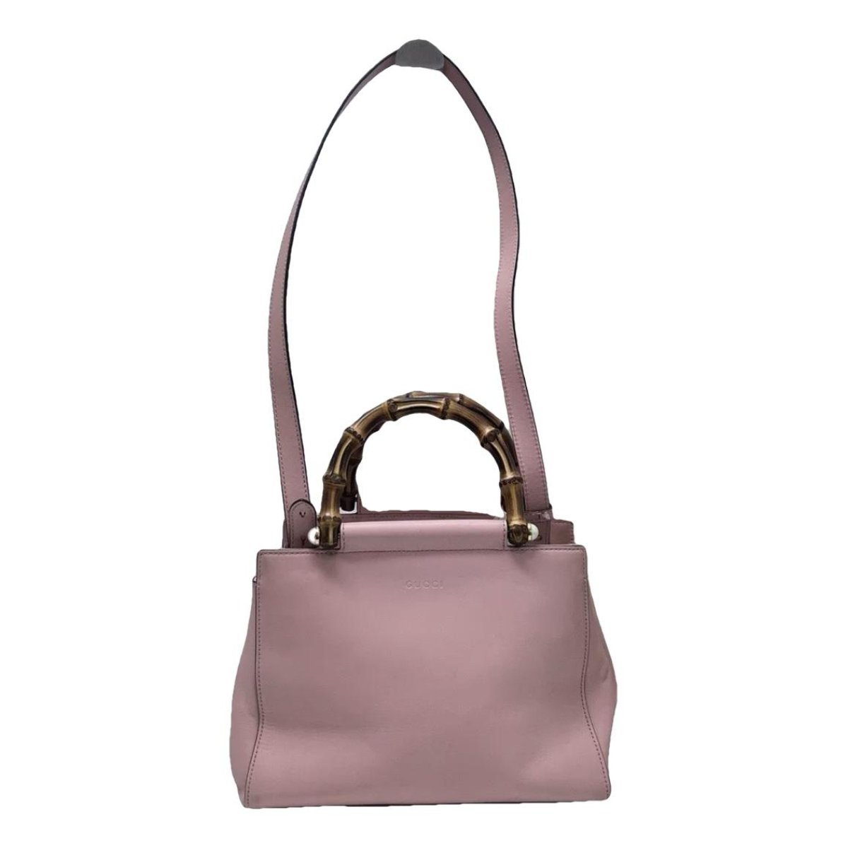 Nymphaea leather crossbody bag