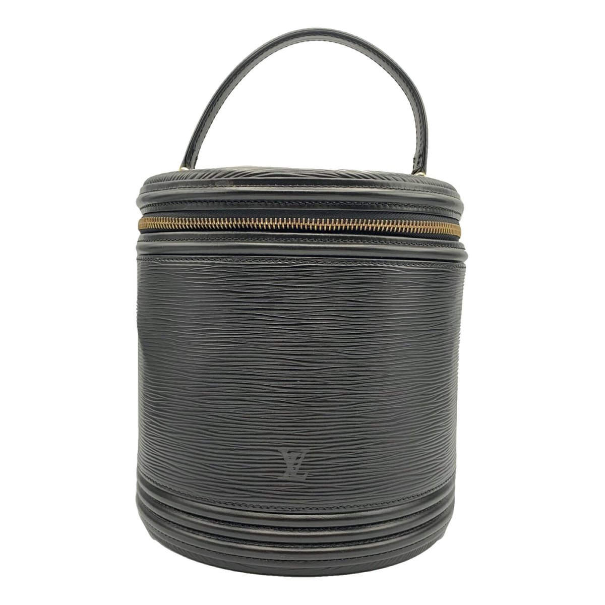 Vanity leather handbag