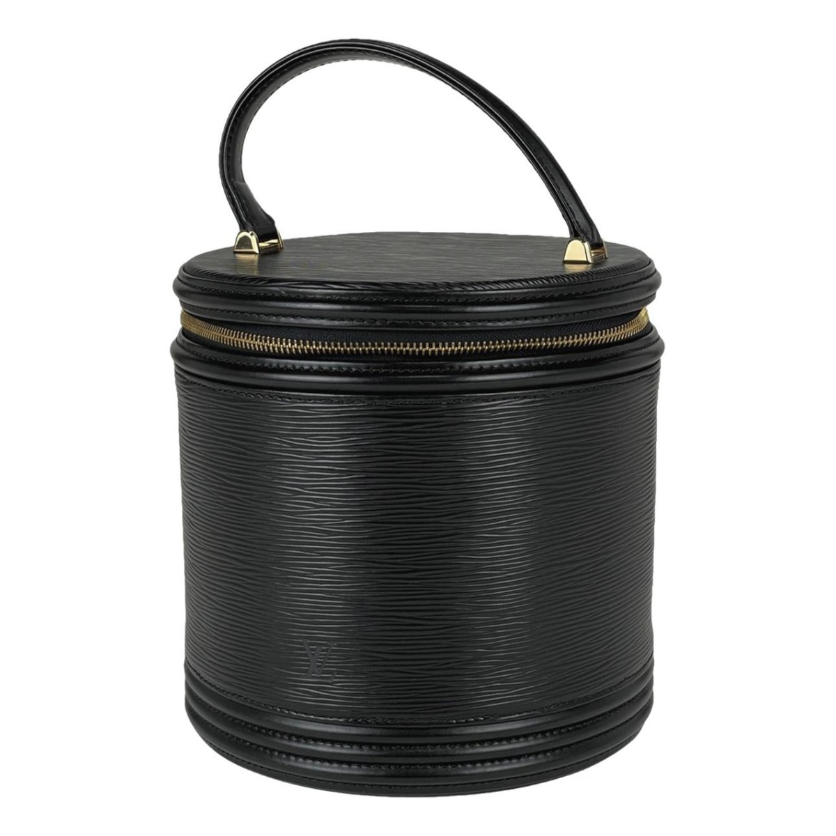 Vanity leather handbag