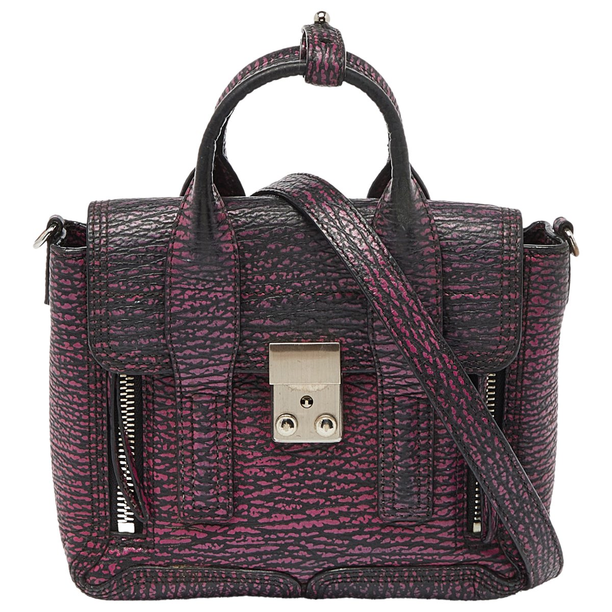 Leather satchel