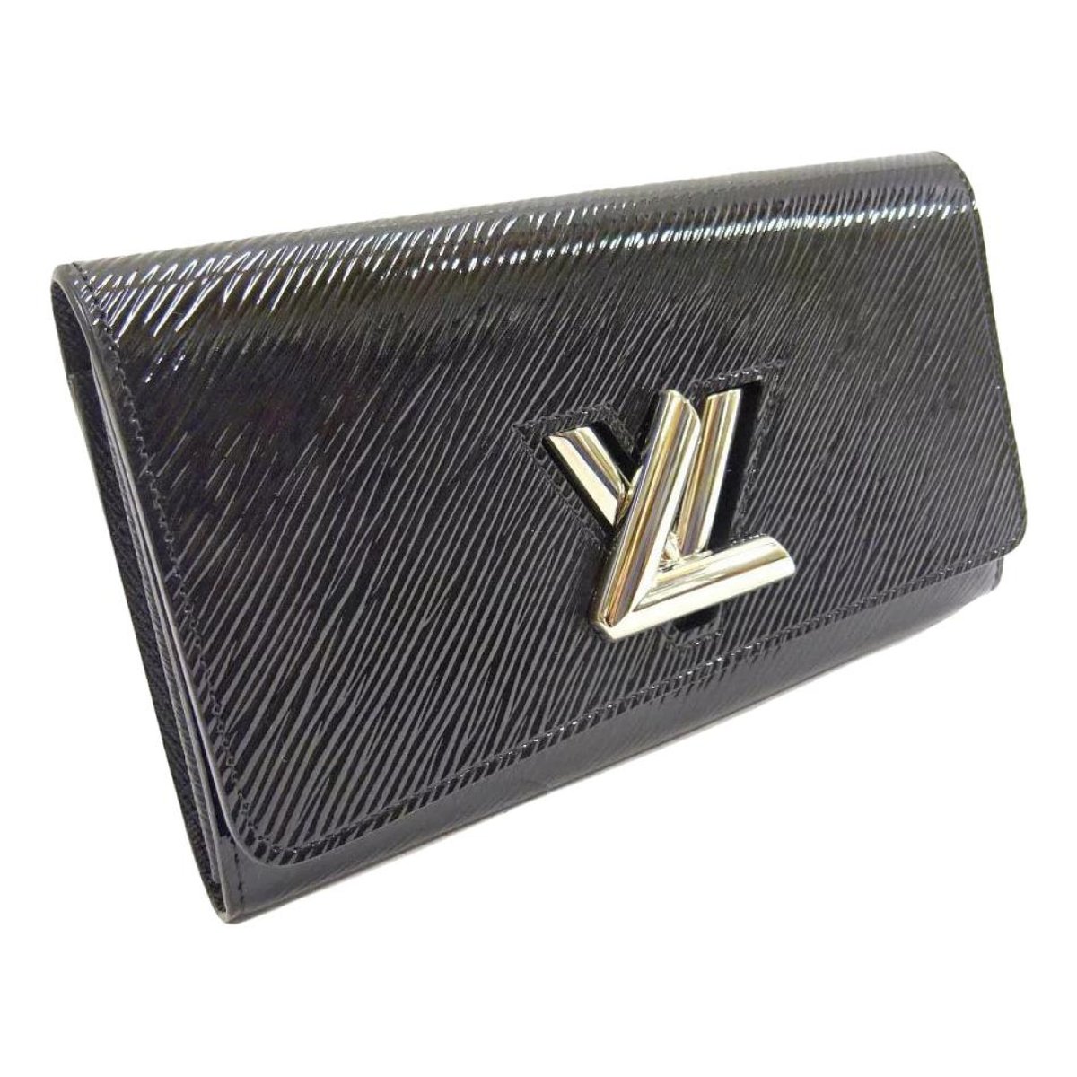 Twist leather handbag