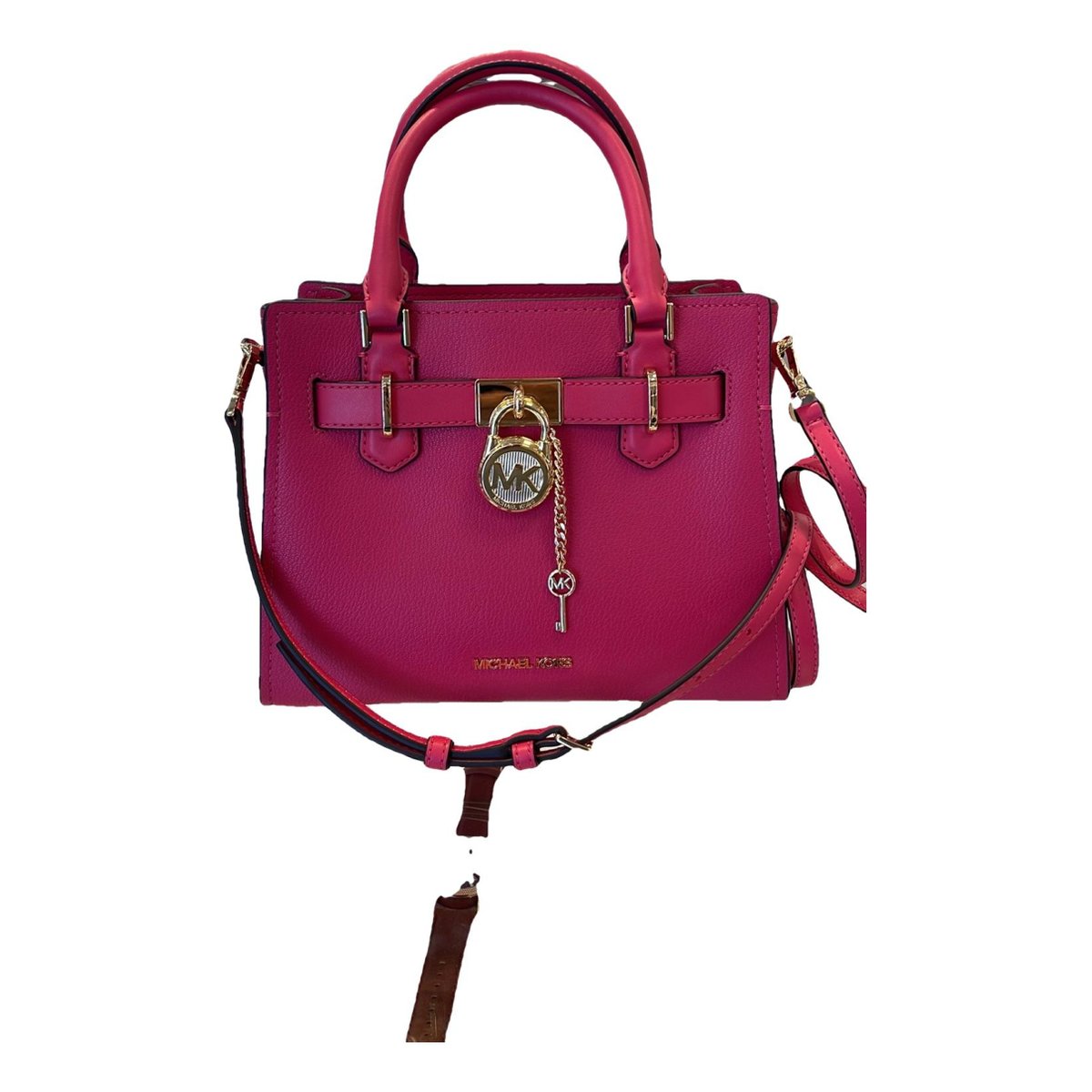 Hamilton leather satchel