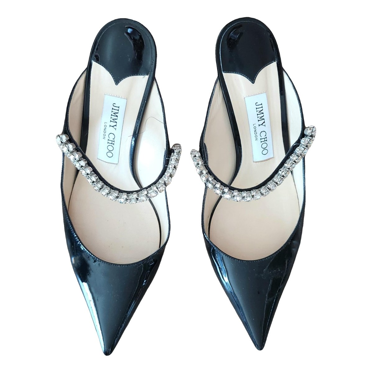 Bing patent leather mules & clogs