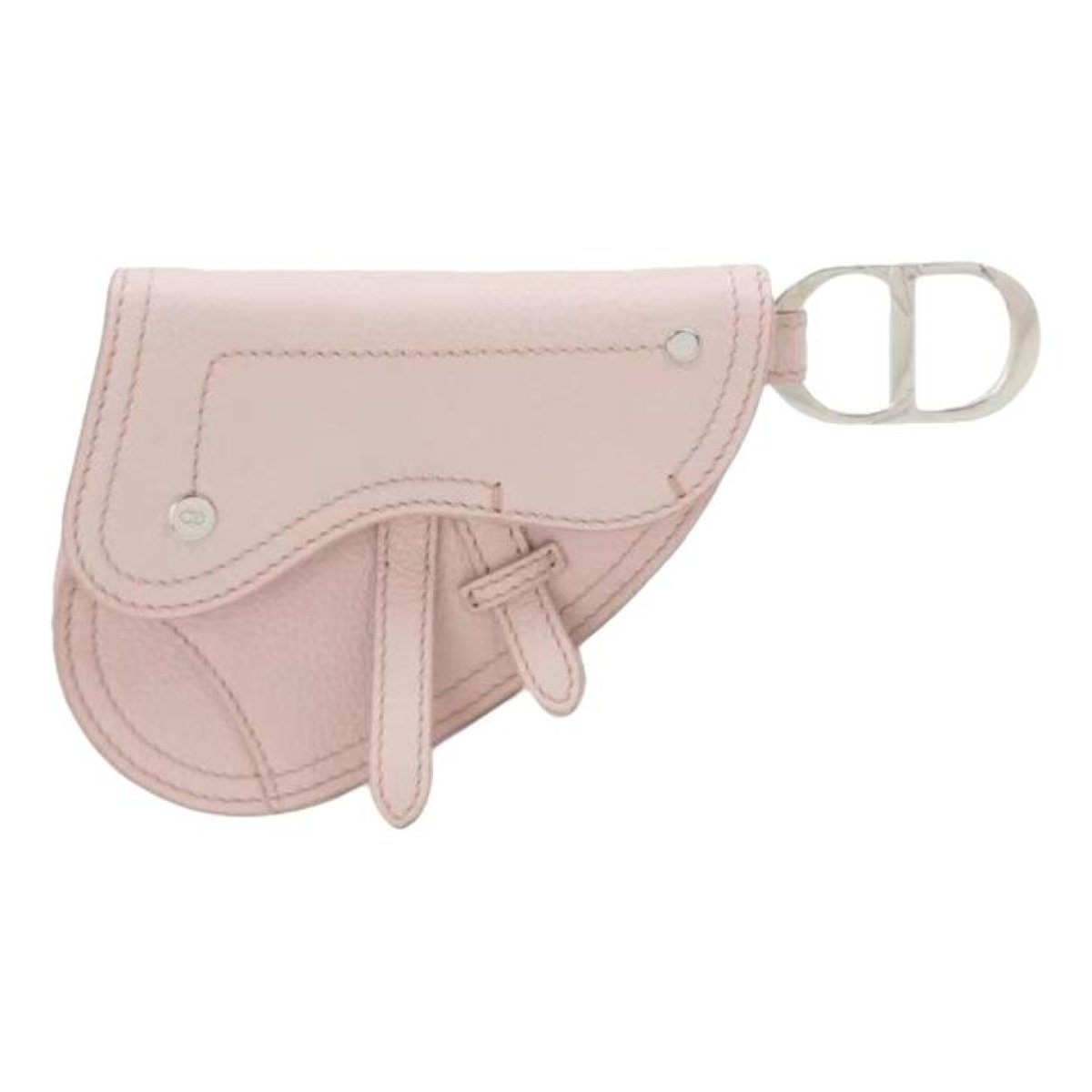 Double Saddle leather handbag