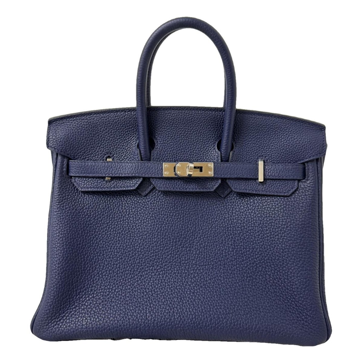 Birkin 25 leather handbag