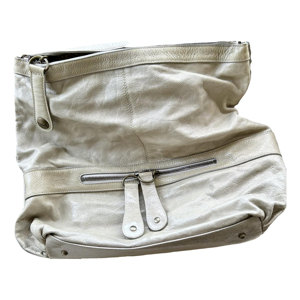 Tote Flower leather tote