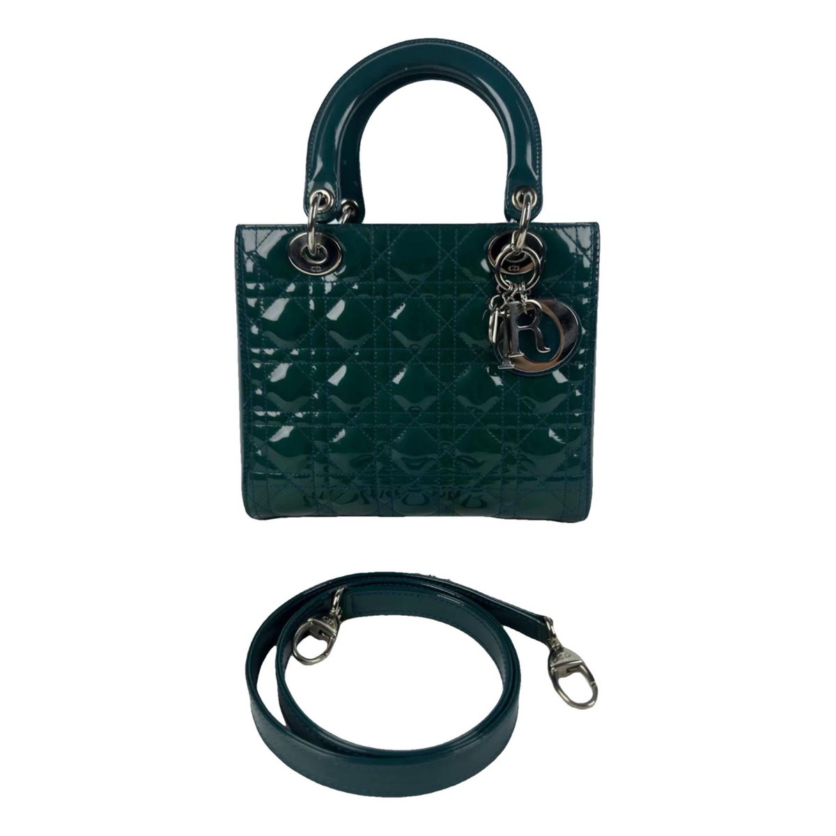 Lady Dior leather handbag