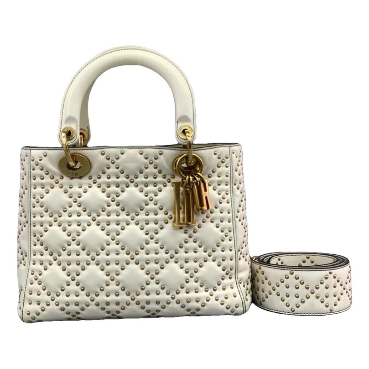 Lady Dior leather handbag