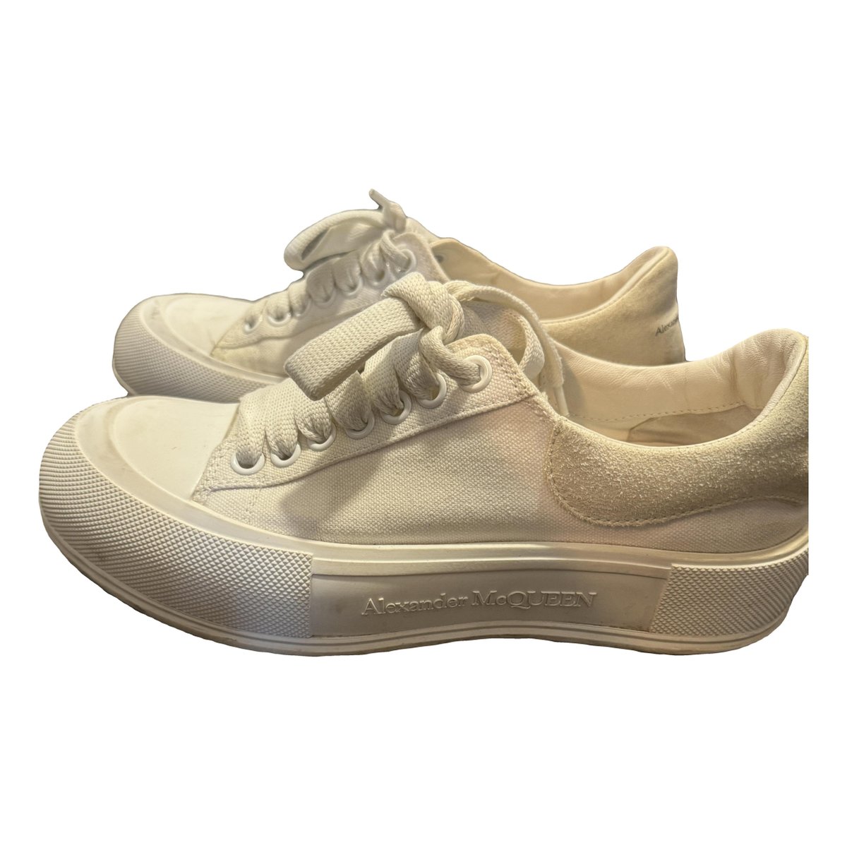 Deck Plimsoll cloth trainers