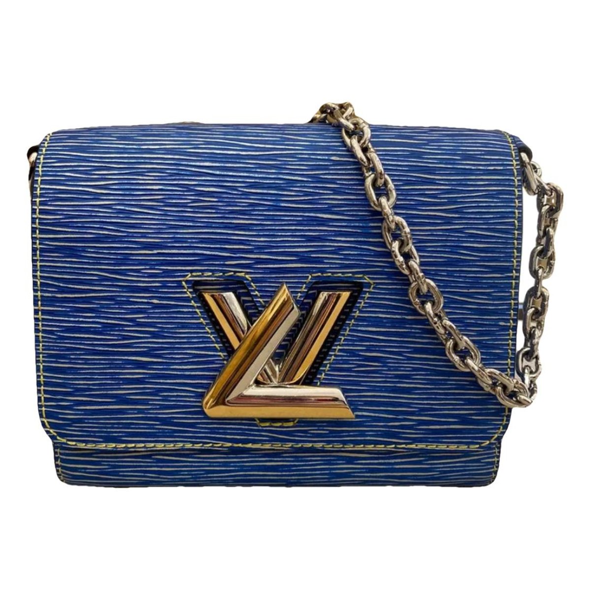 Twist leather crossbody bag