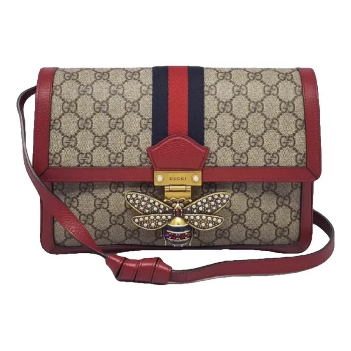 Queen Margaret leather crossbody bag