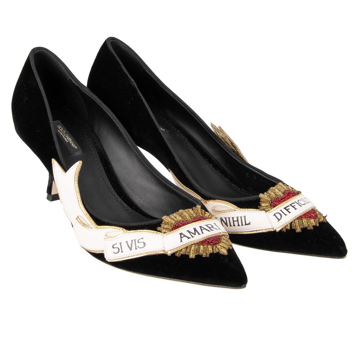 Lori velvet heels