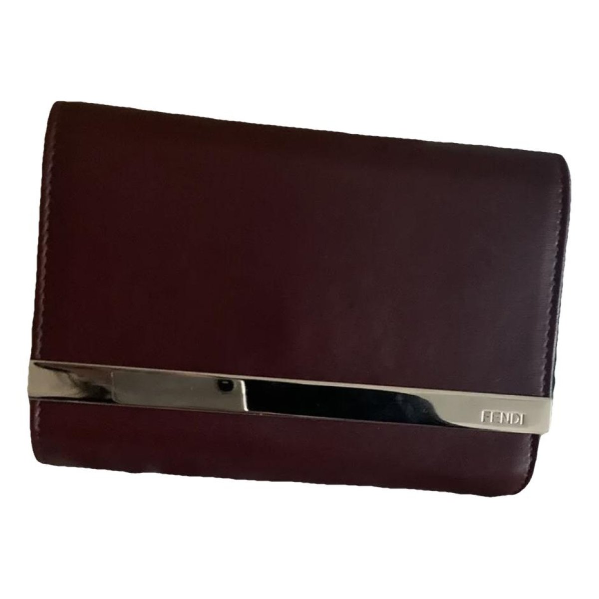 Wallet On Chain leather crossbody bag