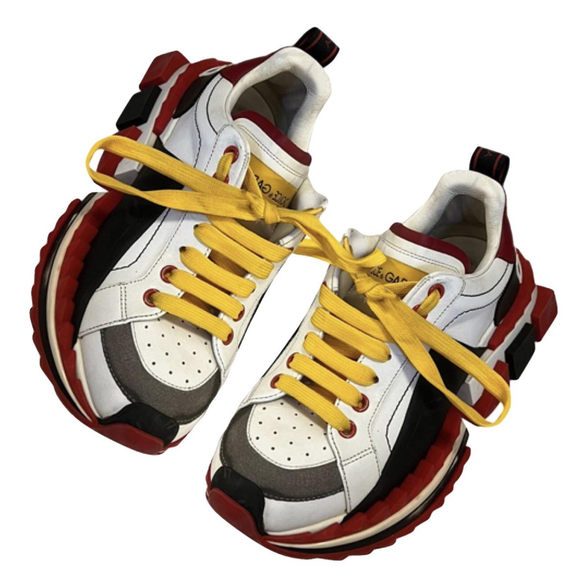 Super King leather trainers