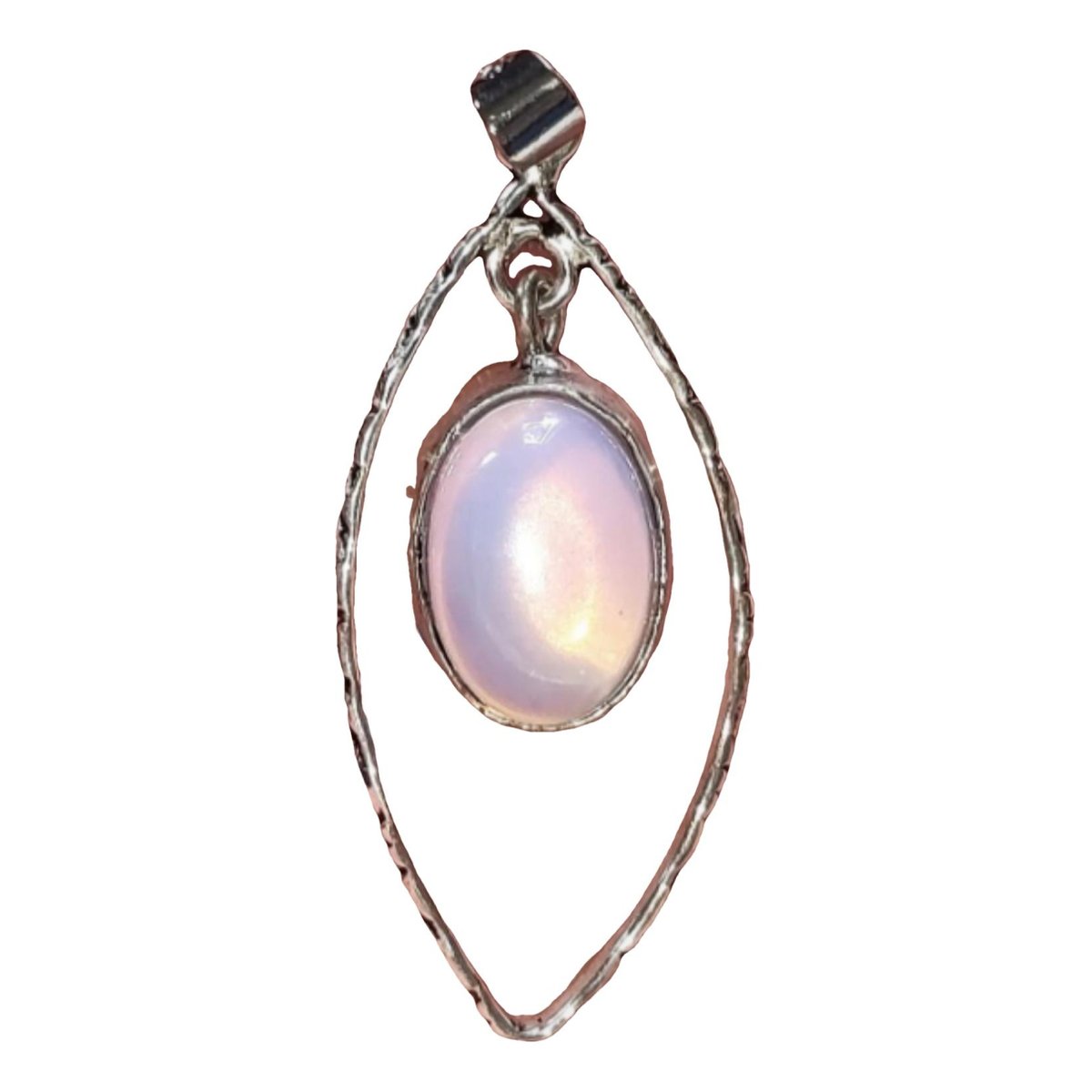 Opale silver pendant
