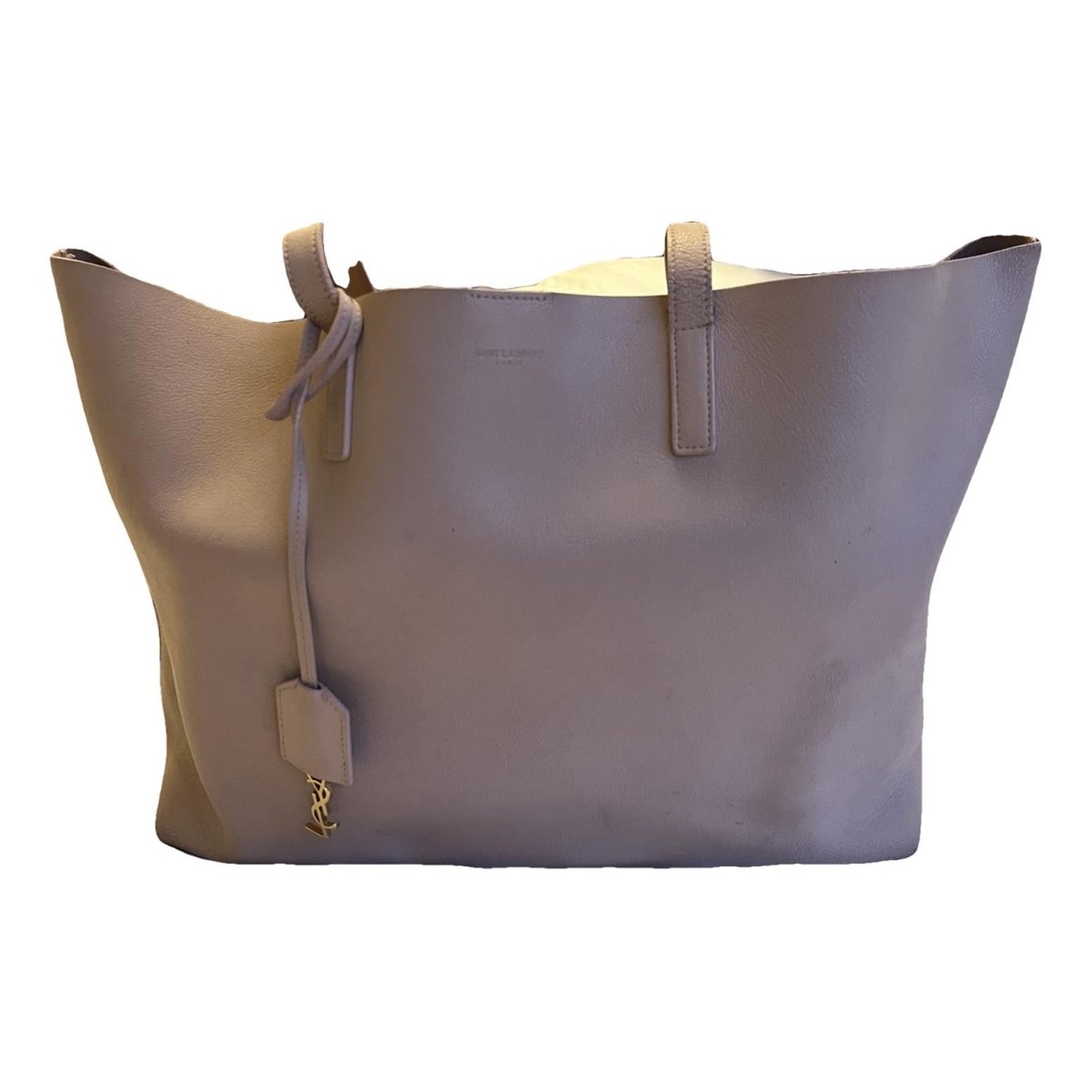 Shopping leather tote