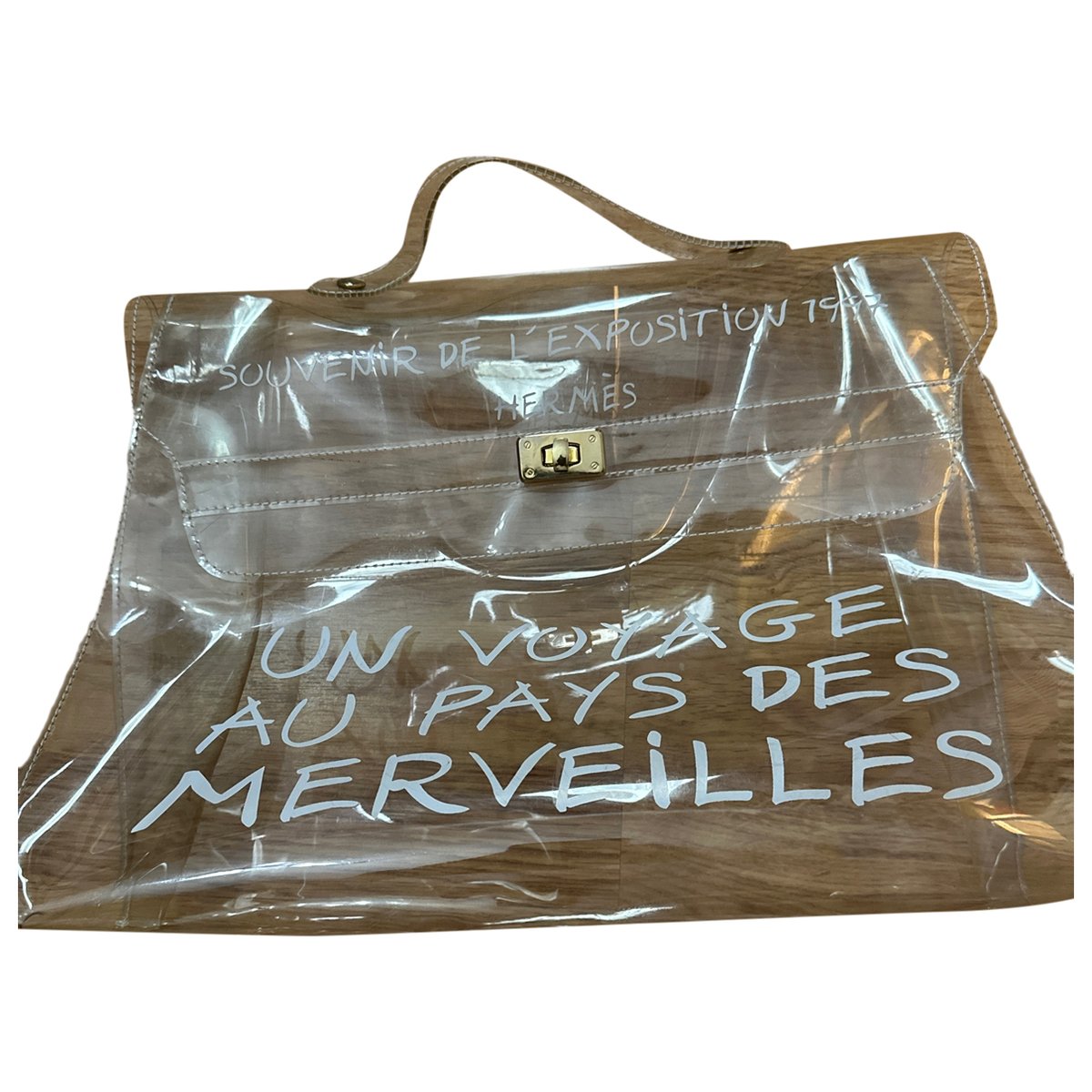 Birkin 40 vinyl handbag