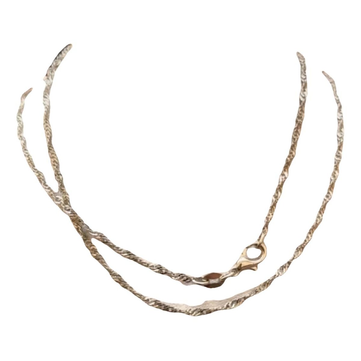 Chaînes silver necklace