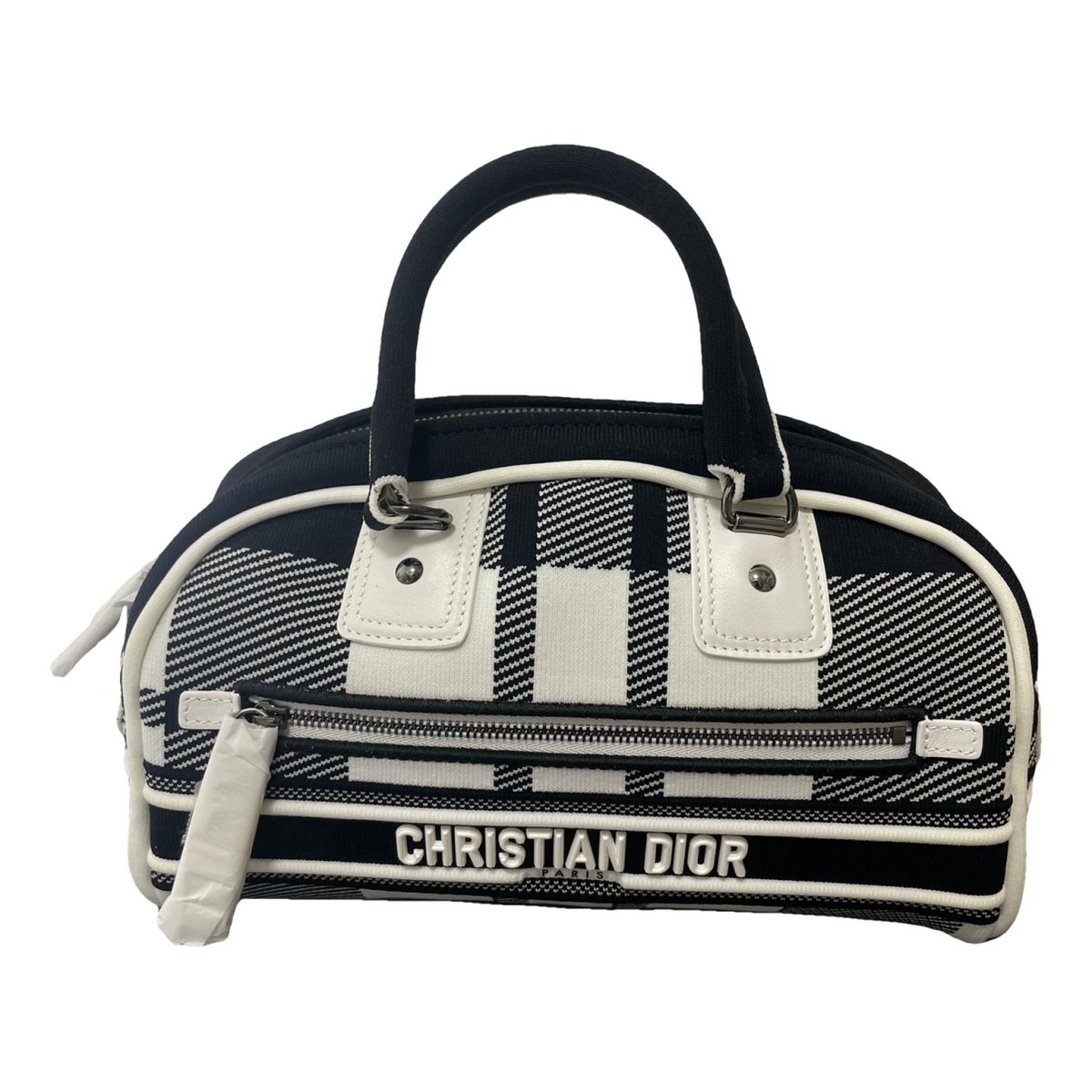 Dior Vibe Zip Bowling cloth bowling bag