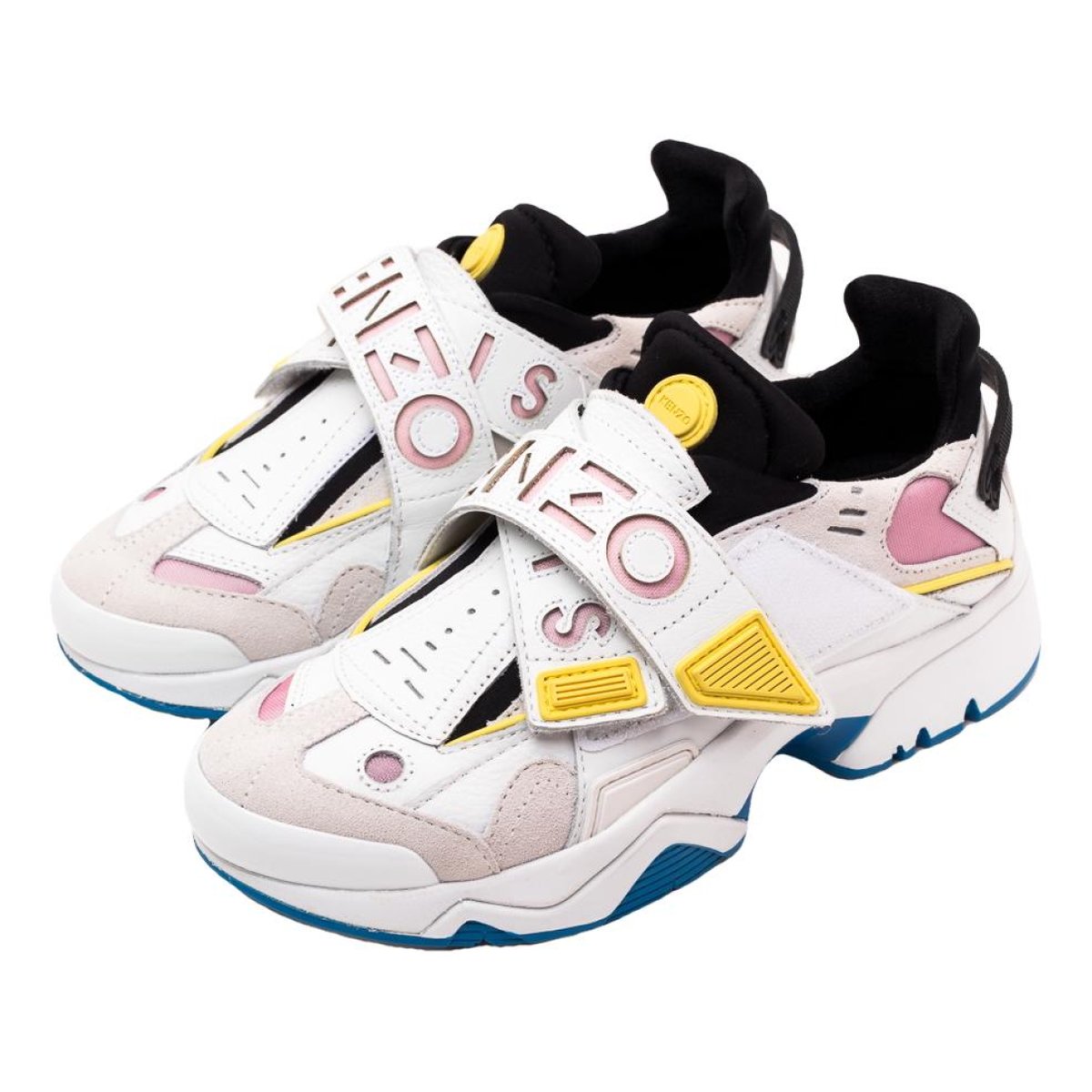 Sonic leather trainers