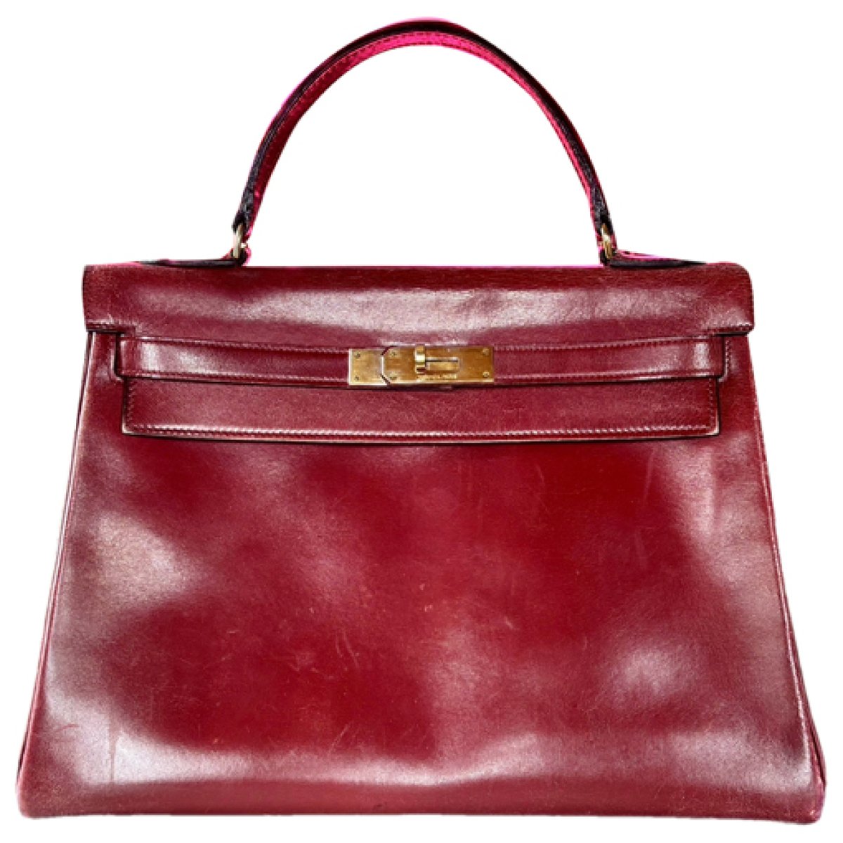 Kelly 32 leather handbag