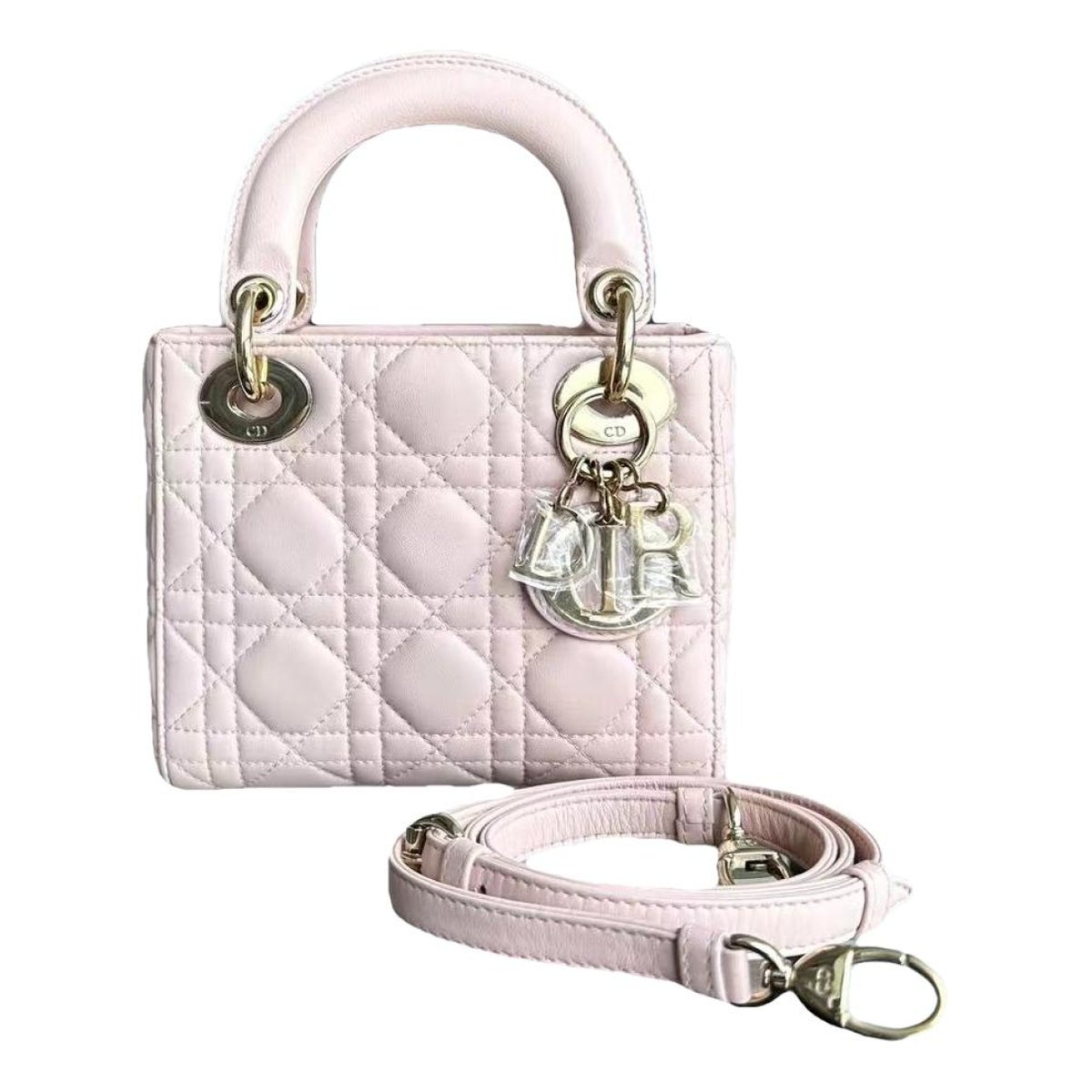 Lady Dior leather handbag