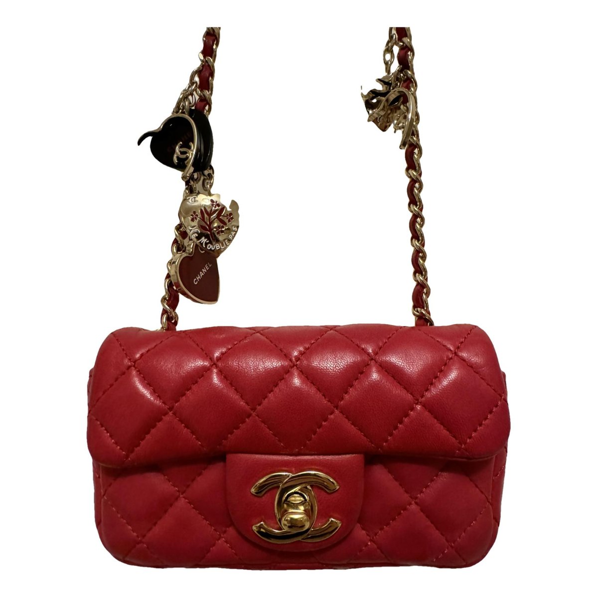 Timeless/Classique Valentine leather crossbody bag