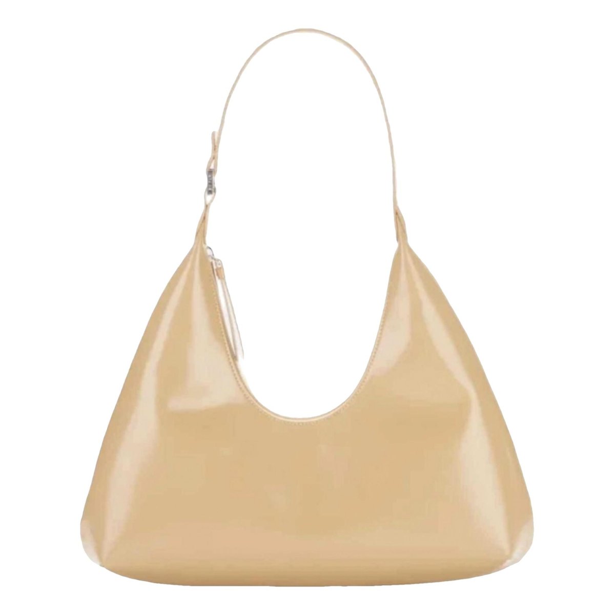 Amber leather handbag