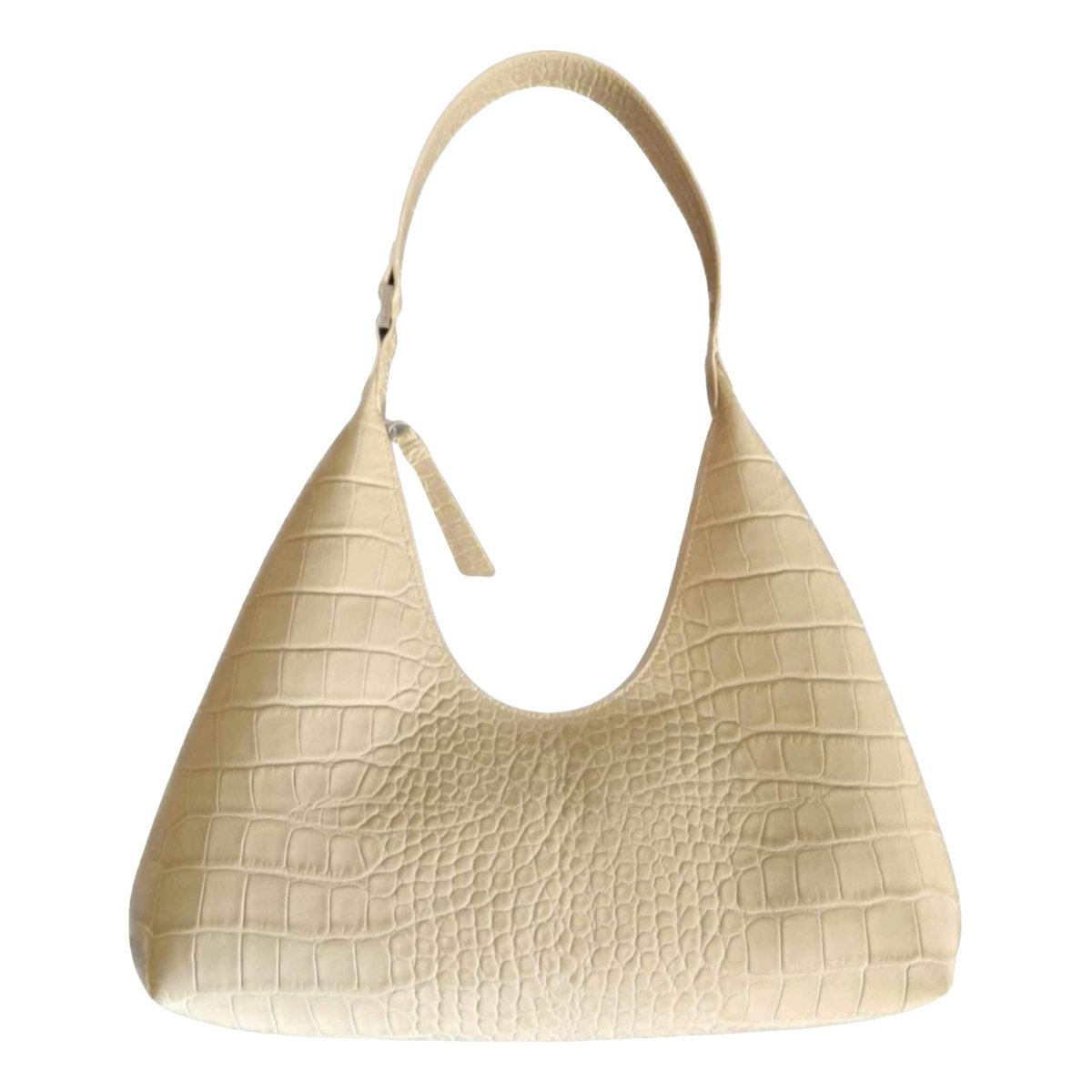 Amber leather handbag