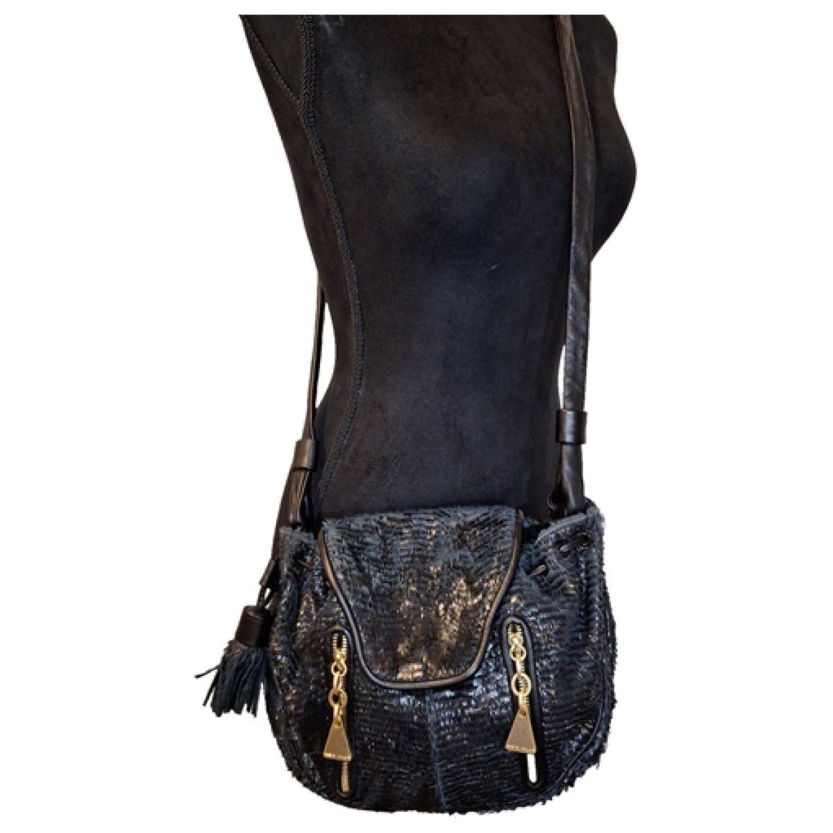 Hudson leather crossbody bag
