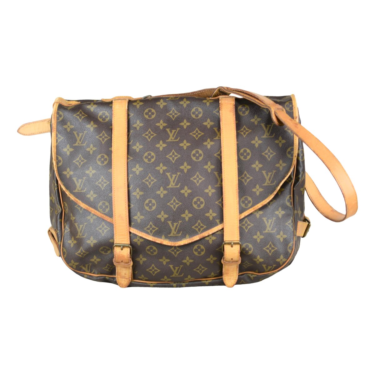 Saumur leather crossbody bag