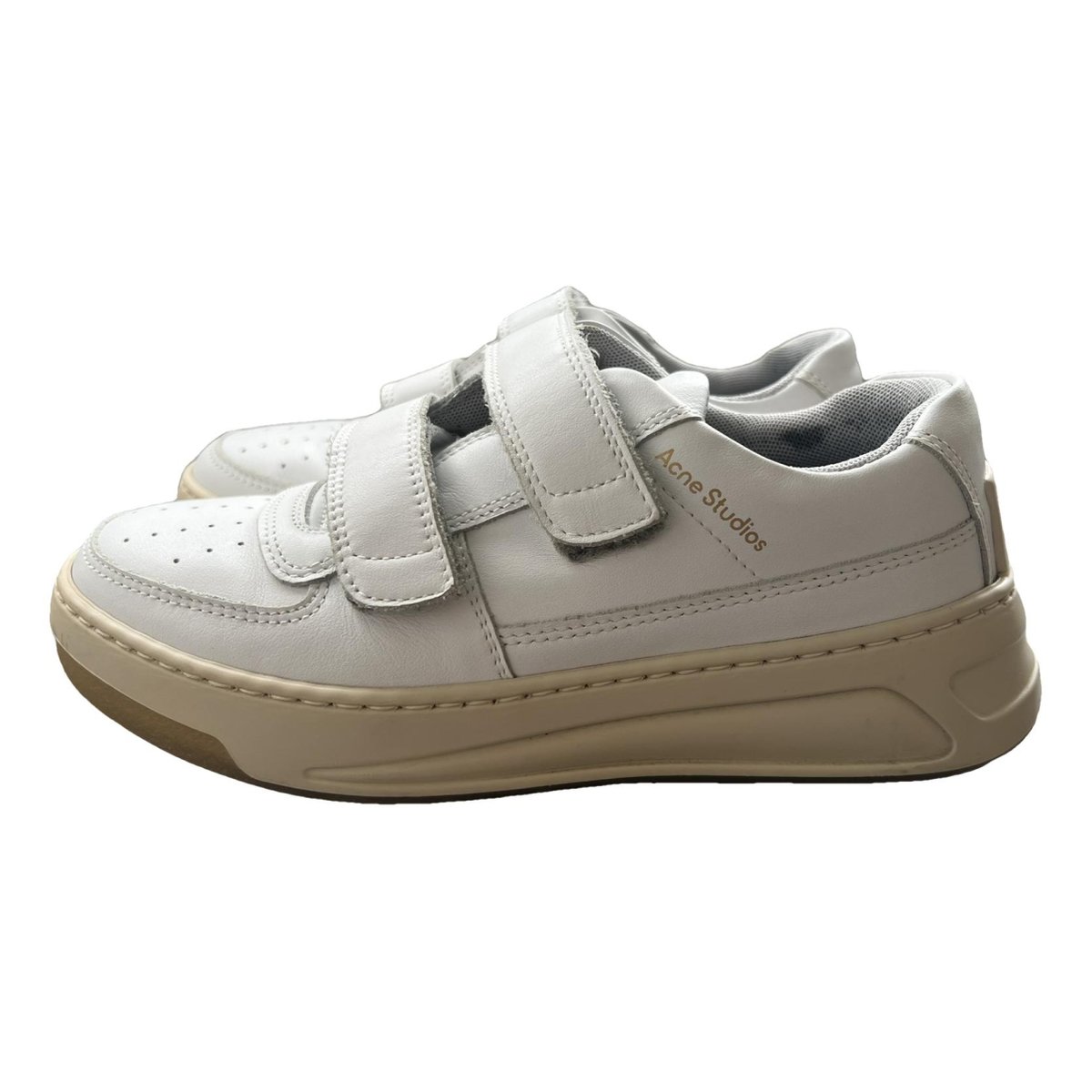 Steffey leather trainers
