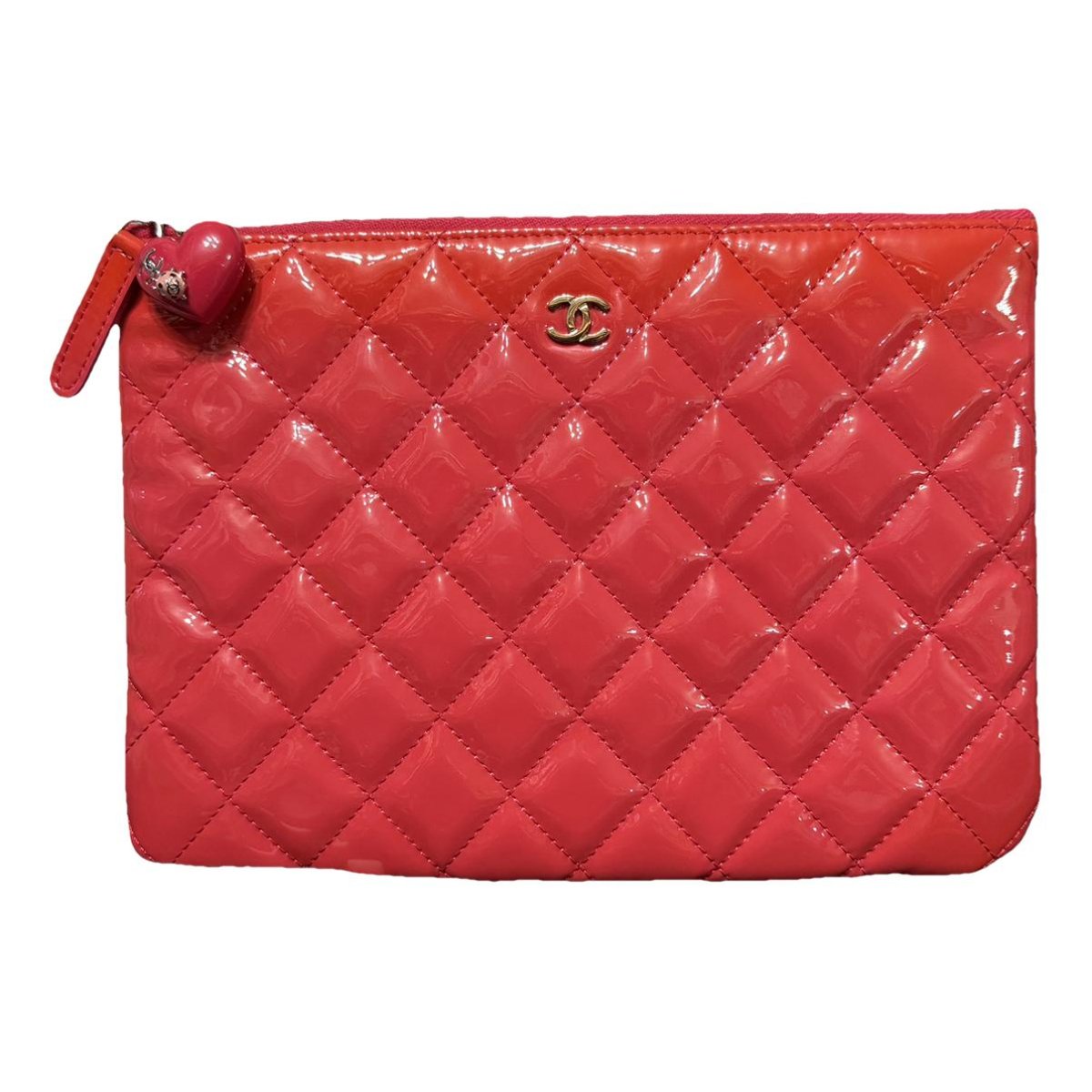 Timeless/Classique Valentine patent leather handbag