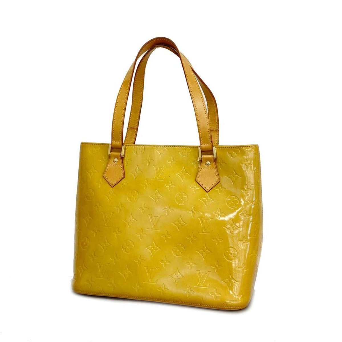 Houston patent leather tote