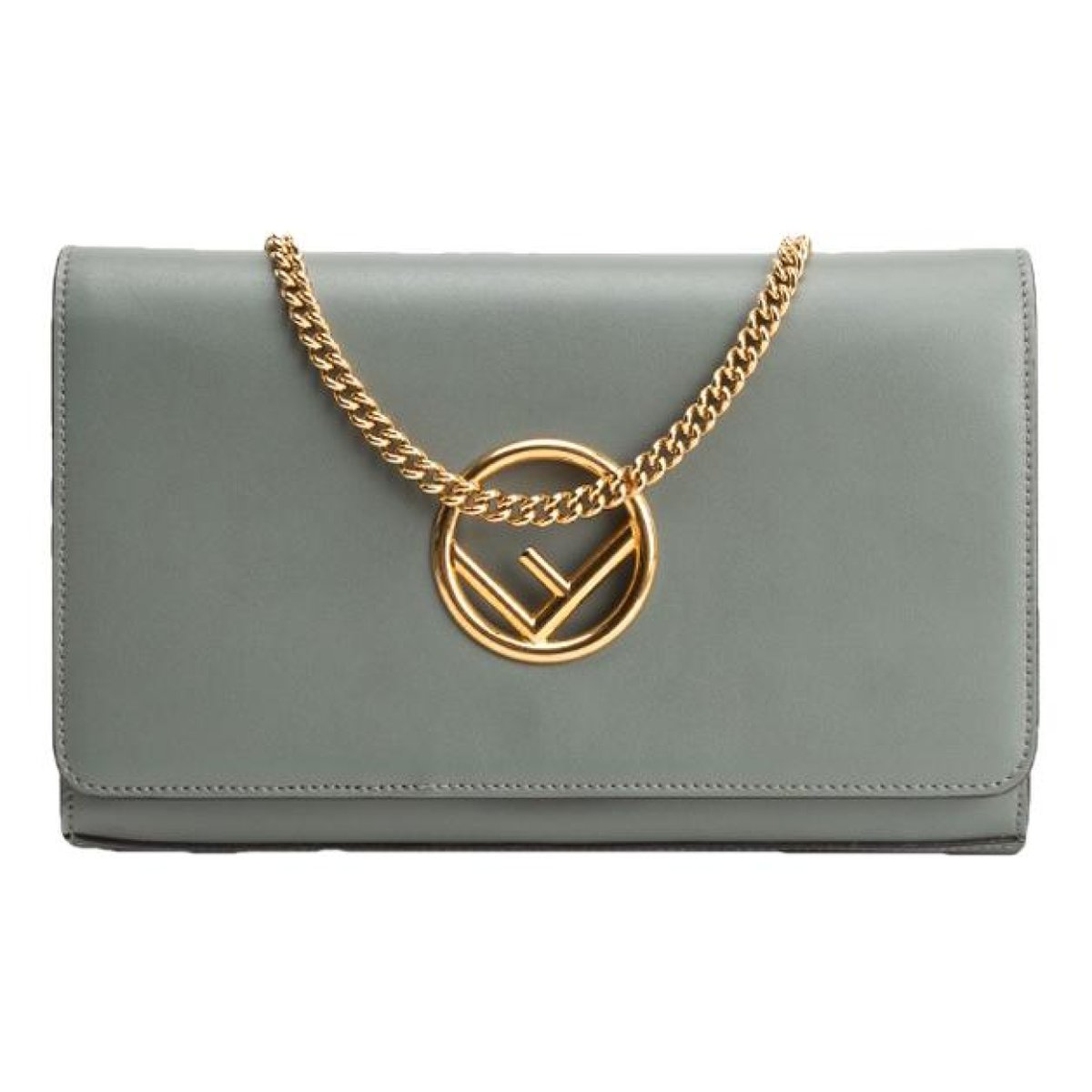 Kan I Logo leather bag