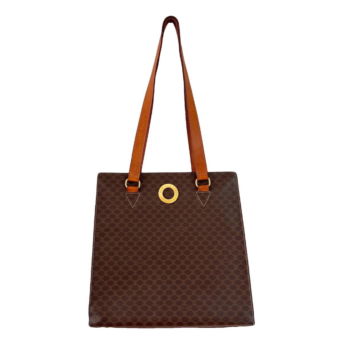Triomphe Vintage leather tote
