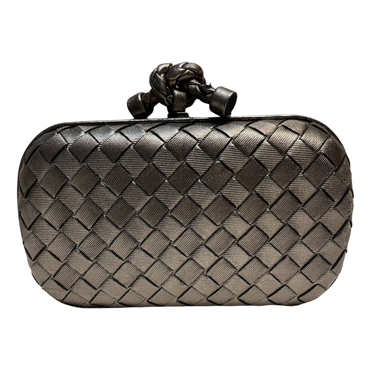 Pochette Knot cloth clutch bag