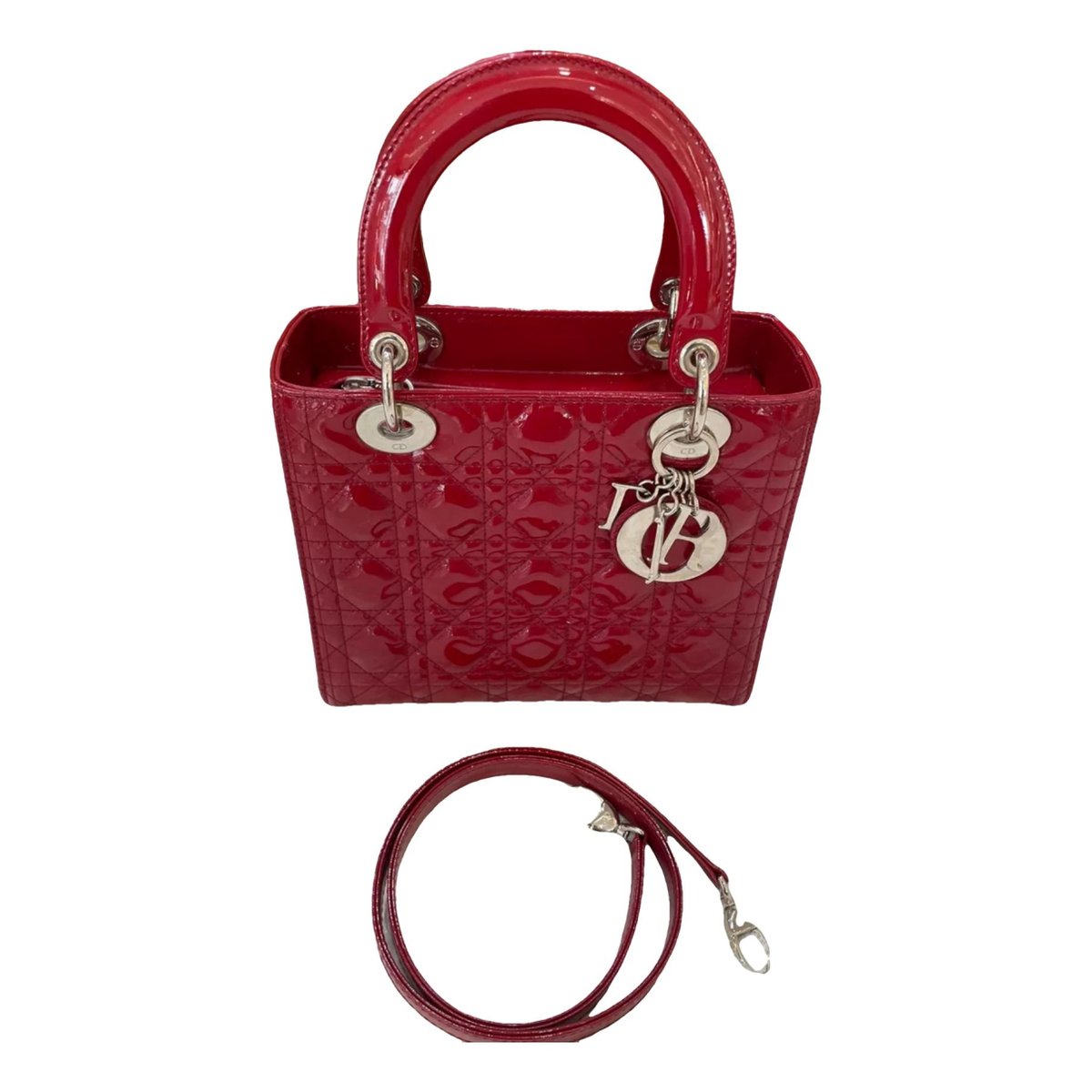 Lady Dior leather handbag
