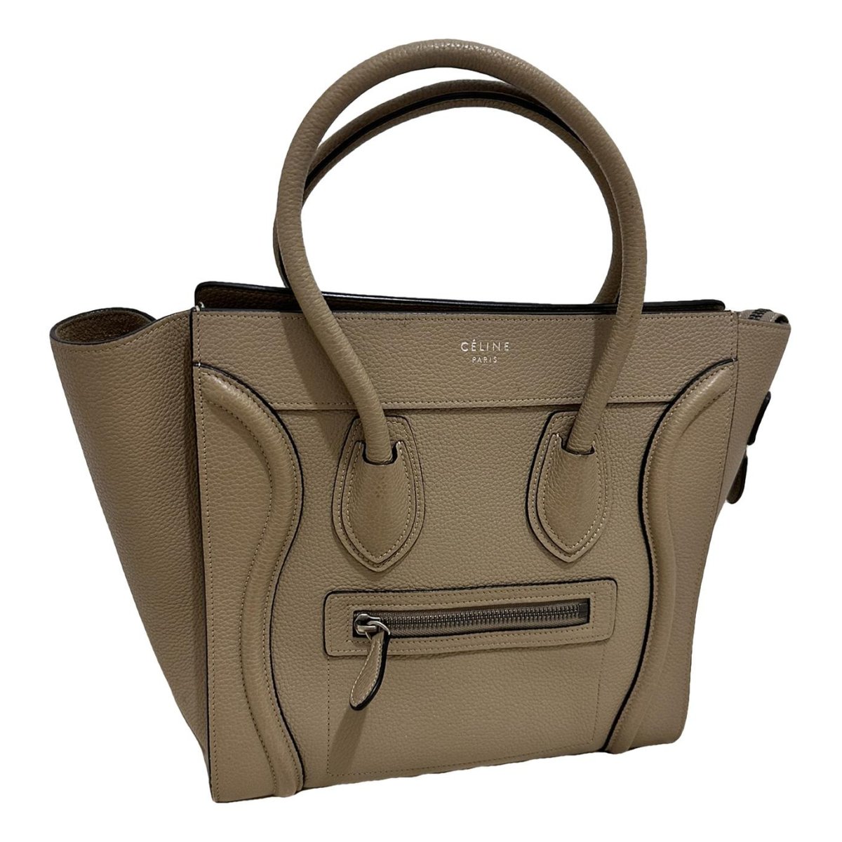 Luggage leather handbag