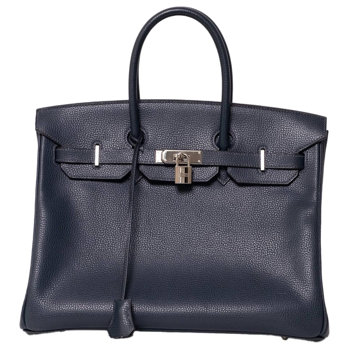 Birkin 35 leather handbag