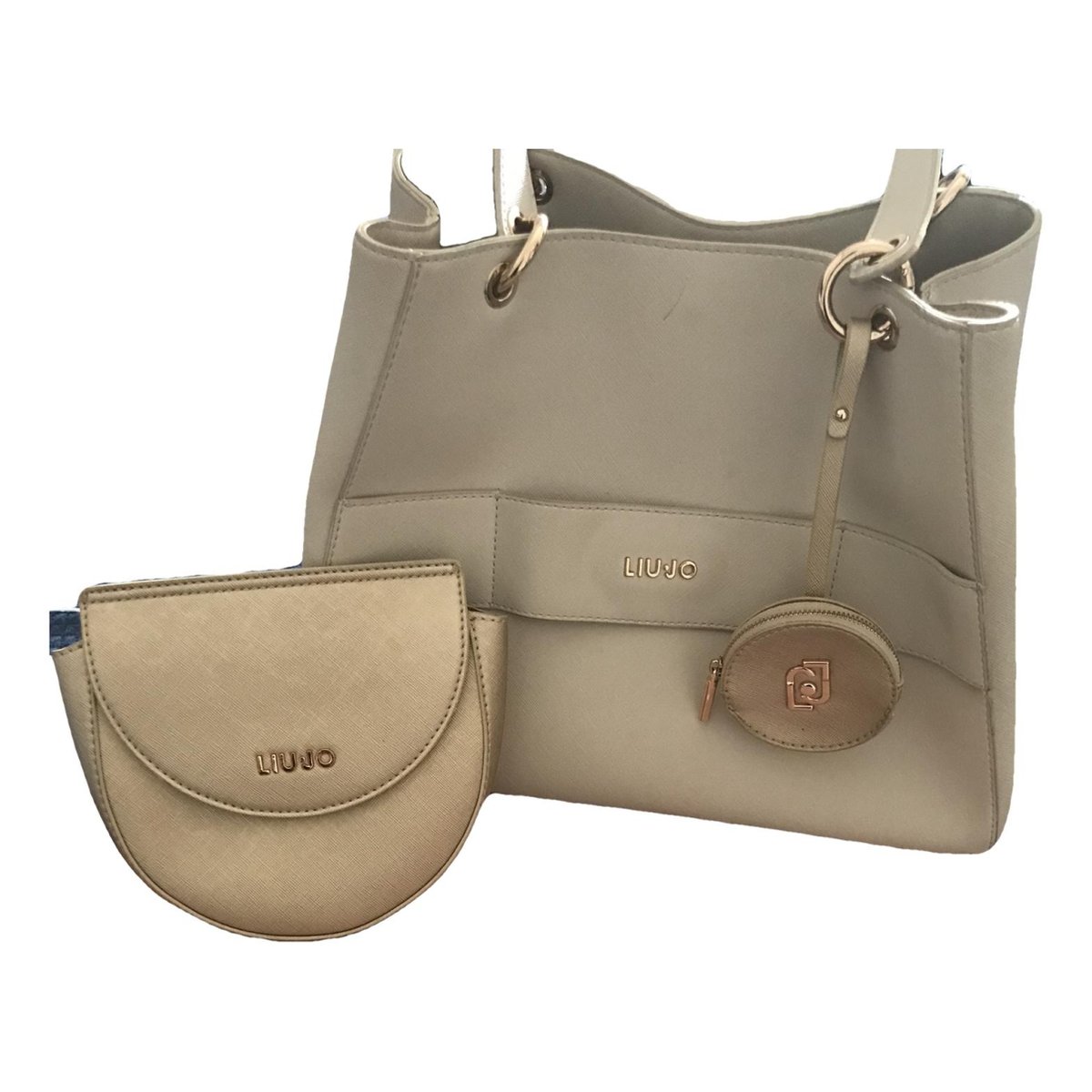 Vegan leather handbag