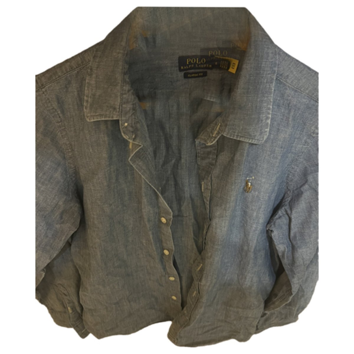 Polo ajusté manches longues shirt