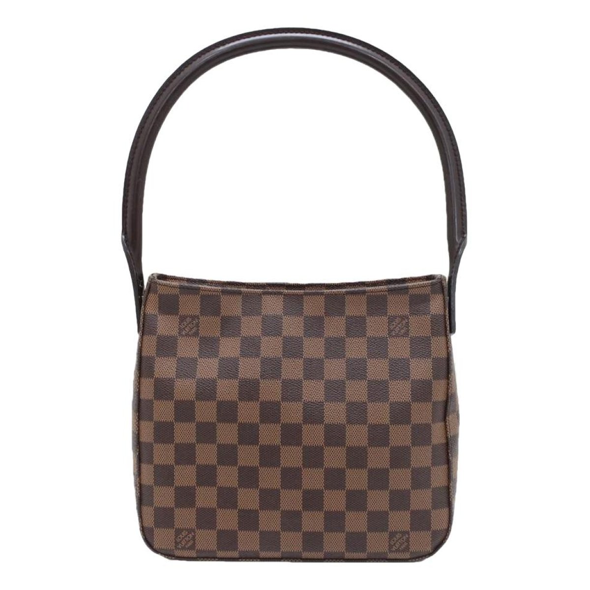 Loop leather handbag