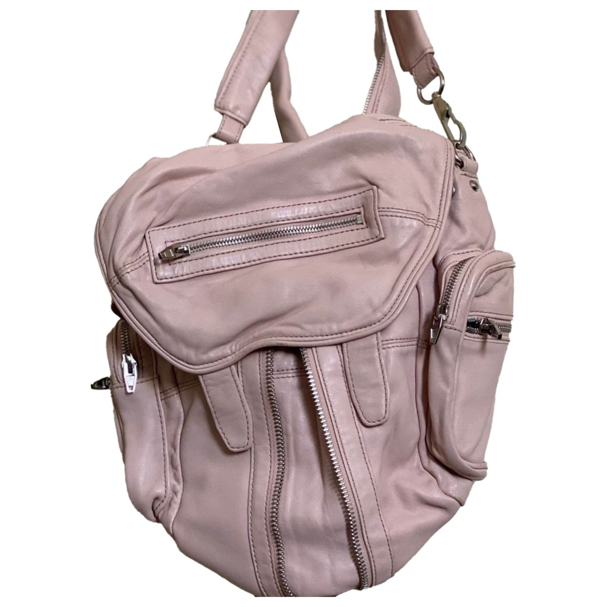 Marti leather backpack