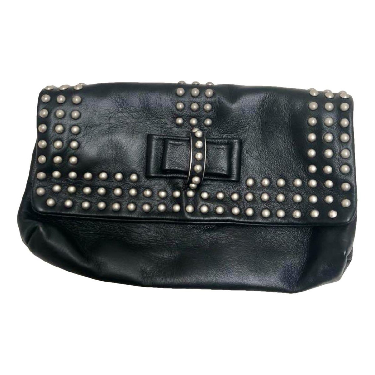Sweet Charity leather clutch bag